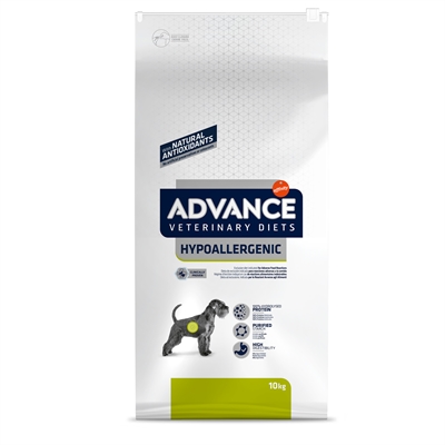 ADVANCE VETERINARY DIET Hondenvoer DOG HYPOALLERGENIC Hypoallergeen, gehydrolyseerd soja-eiwit - 10 kg