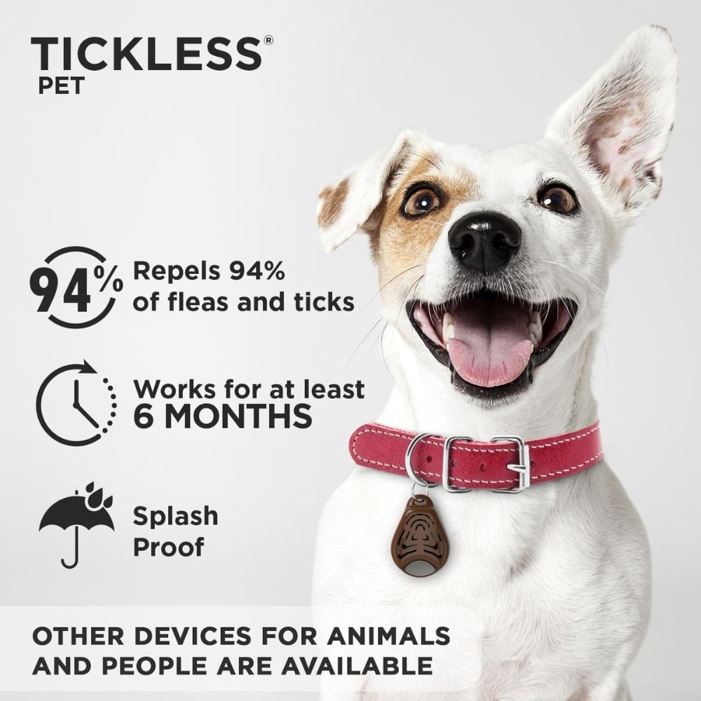 Tickless Tekenbestrijders Tickless Eco Pet – Vrij van chemicaliën