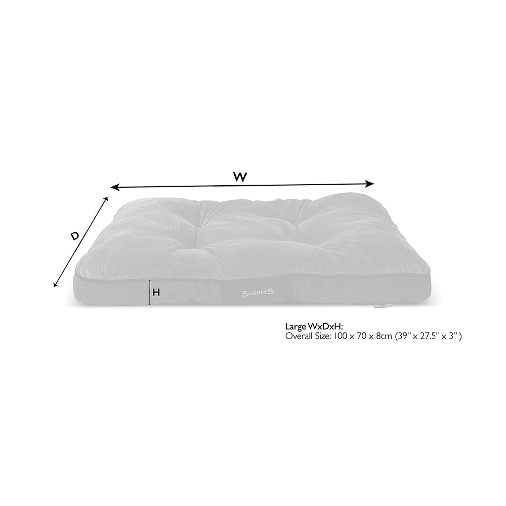 Scruffs Chester slaapplaats gerecycled polyester Large 100x70 cm