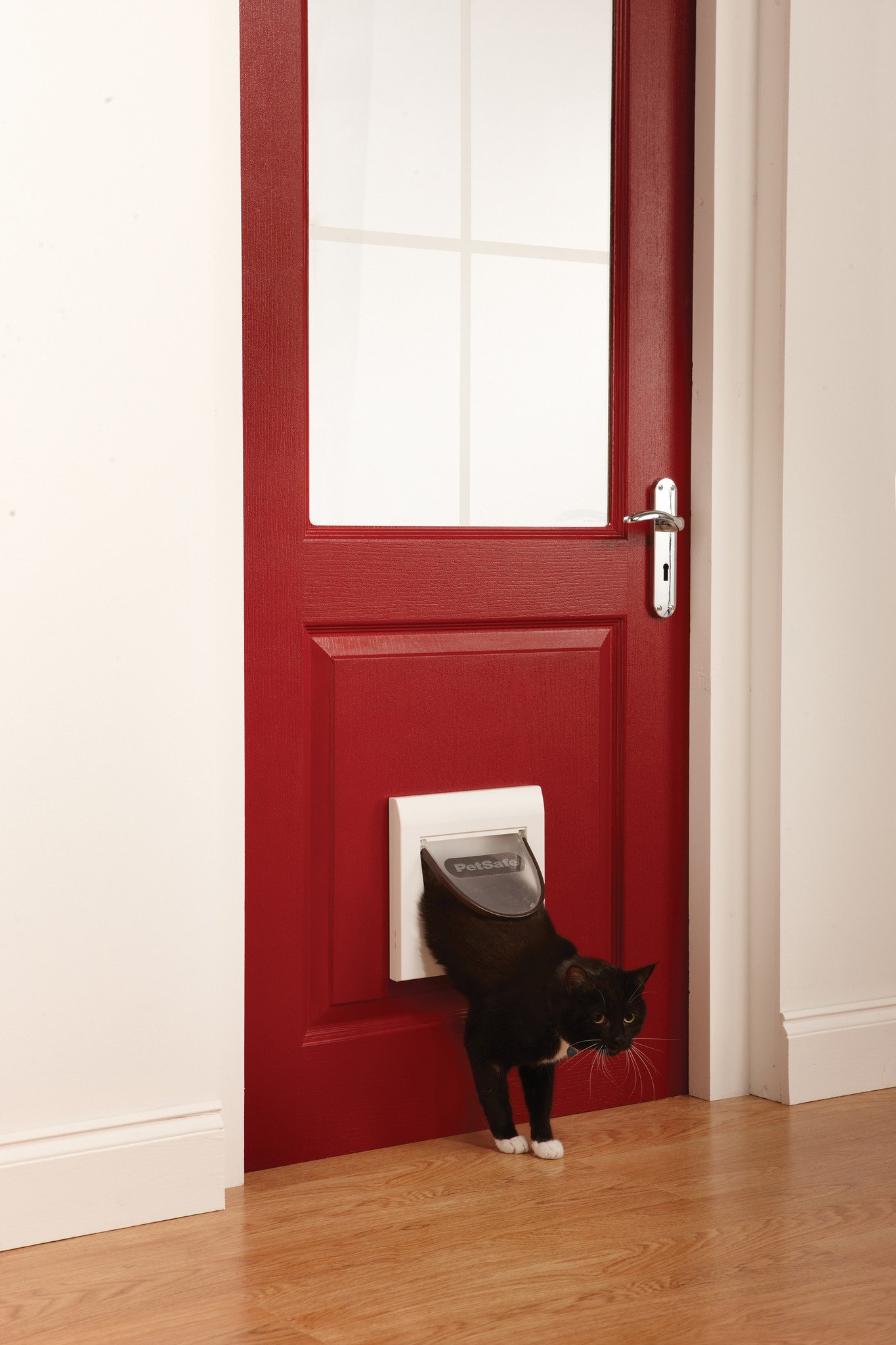 PetSafe Kattenluik Staywell® Classic Magnetisch Wit – 4-Weg Sluiting