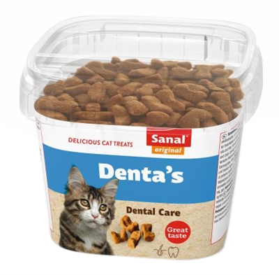 SANAL Traktatie DENTA'S CUP Tandverzorgend & krokant - Naturel - 75g