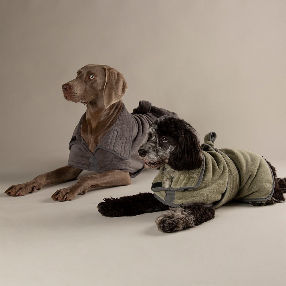 Scruffs Hondenjas Expedition Grijs XXL – Droogjaacket voor Honden