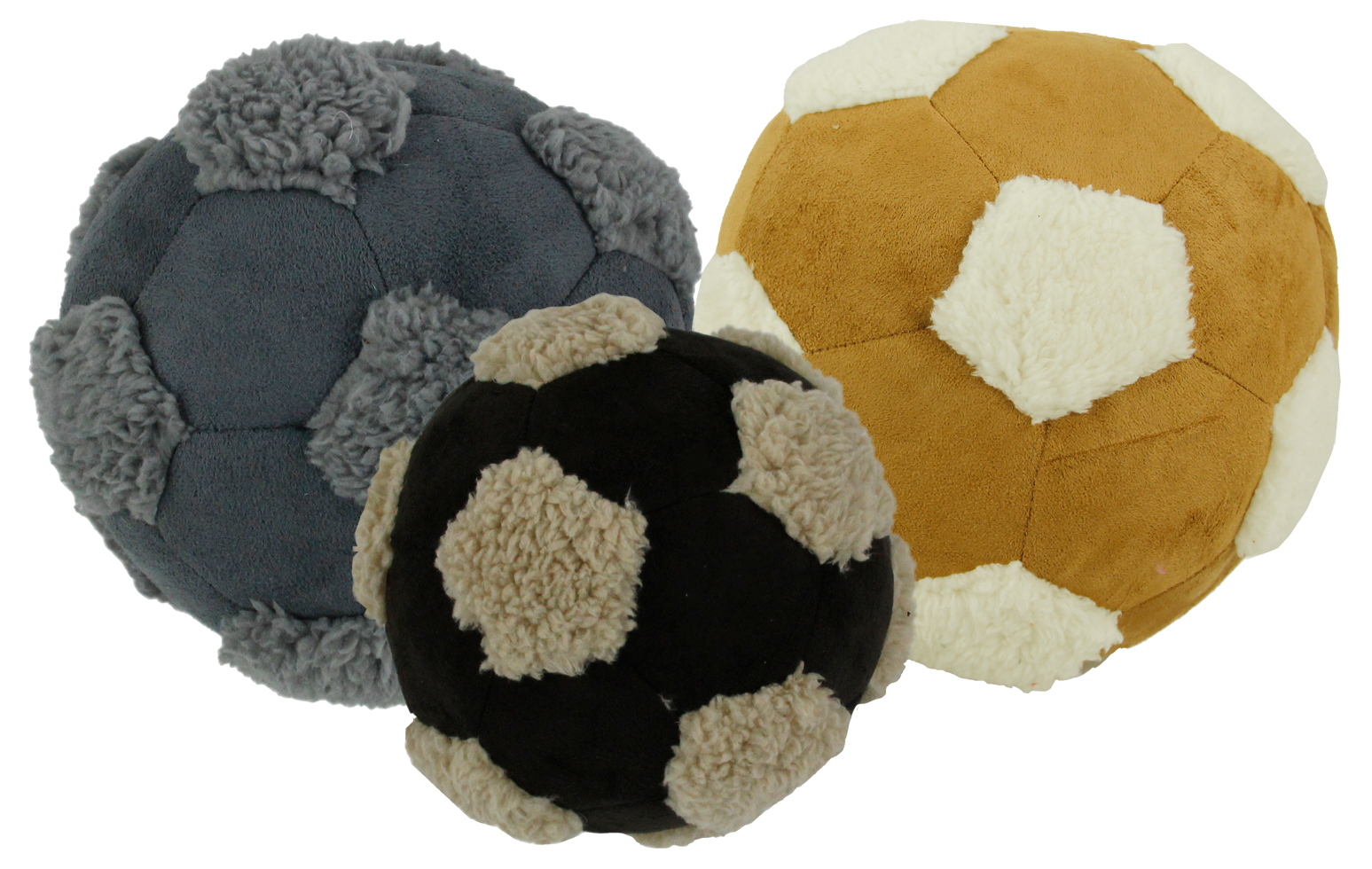 AFP Lambswool Cuddle Football jouet en peluche pour chien taille L