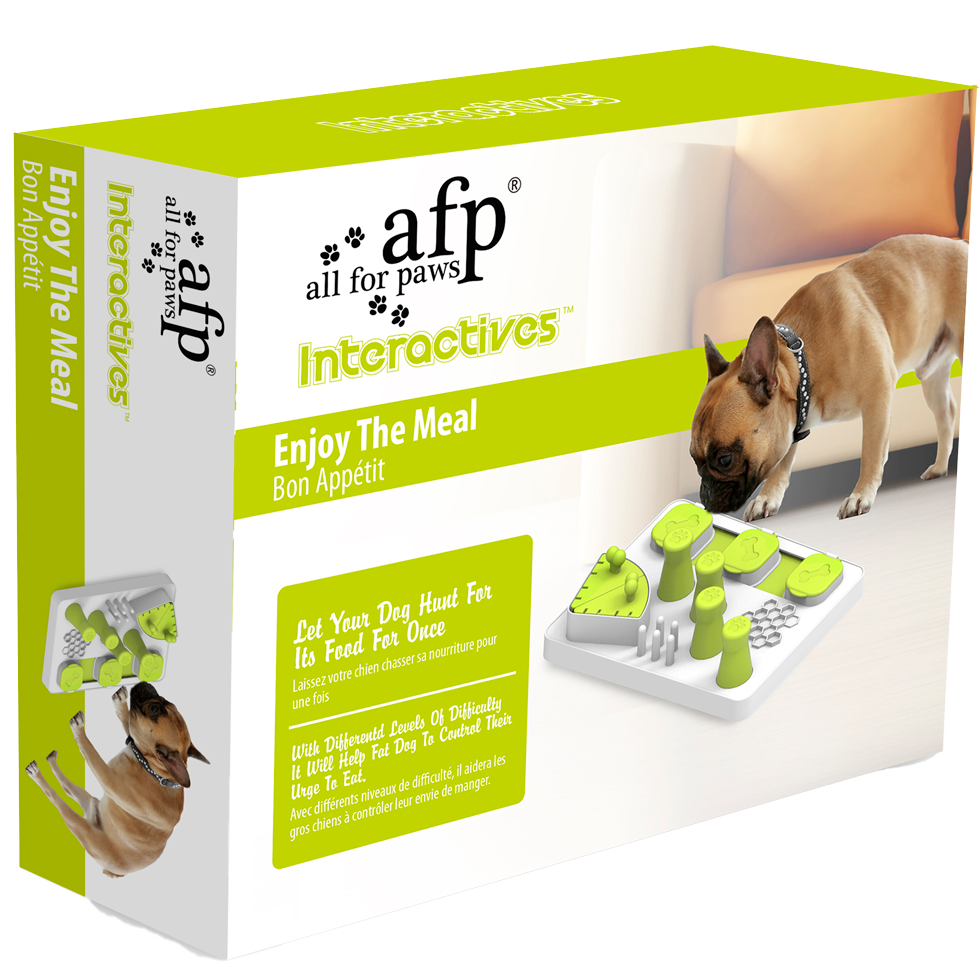 AFP Interactives Enjoy The Meal puzzle alimentaire pour chien