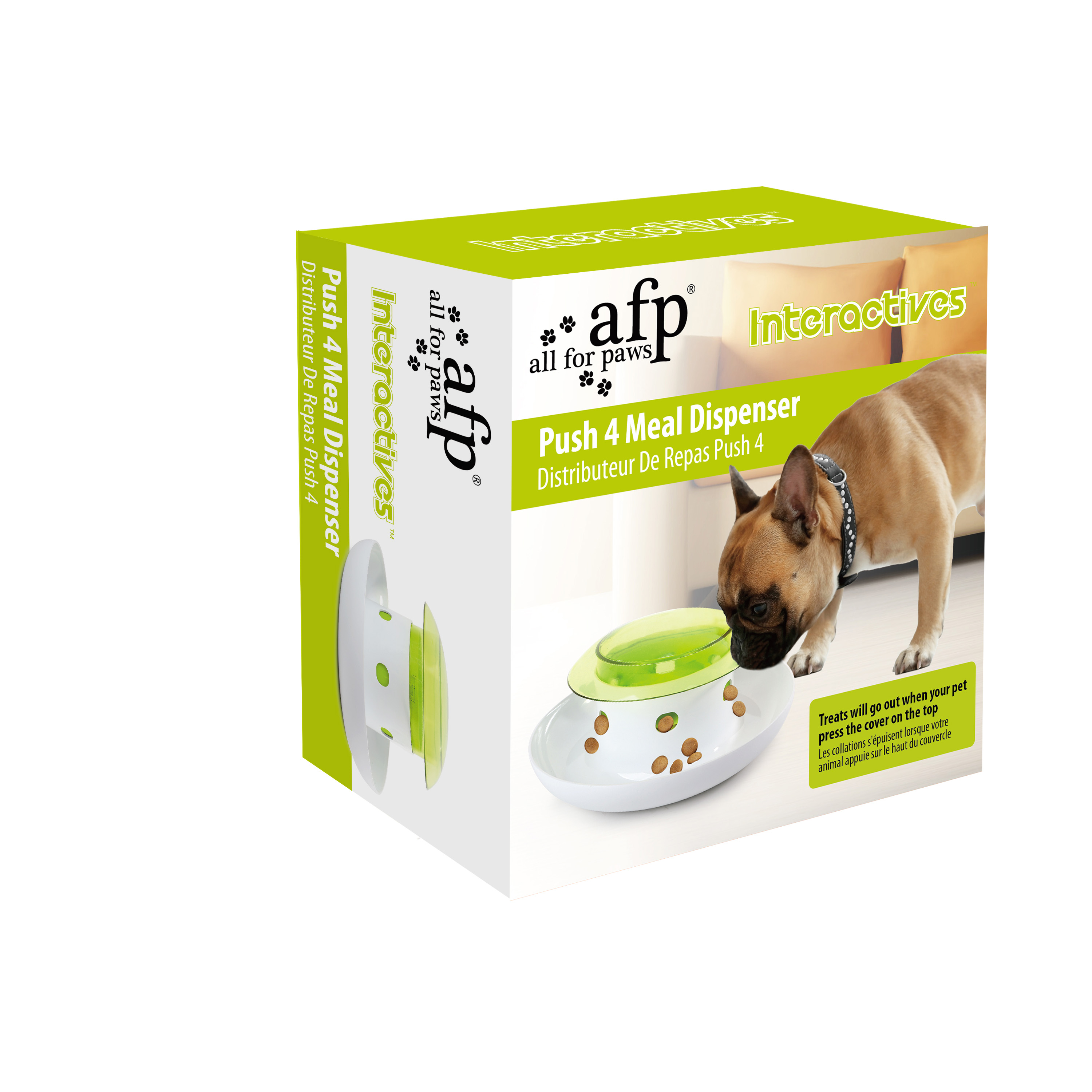 AFP Interactives Push 4 Meal distributeur pour chien