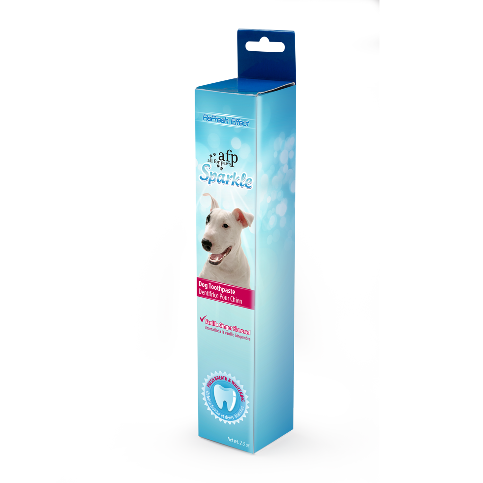 AFP Sparkle dentifrice Vanille & gingembre 60 g pour chiens