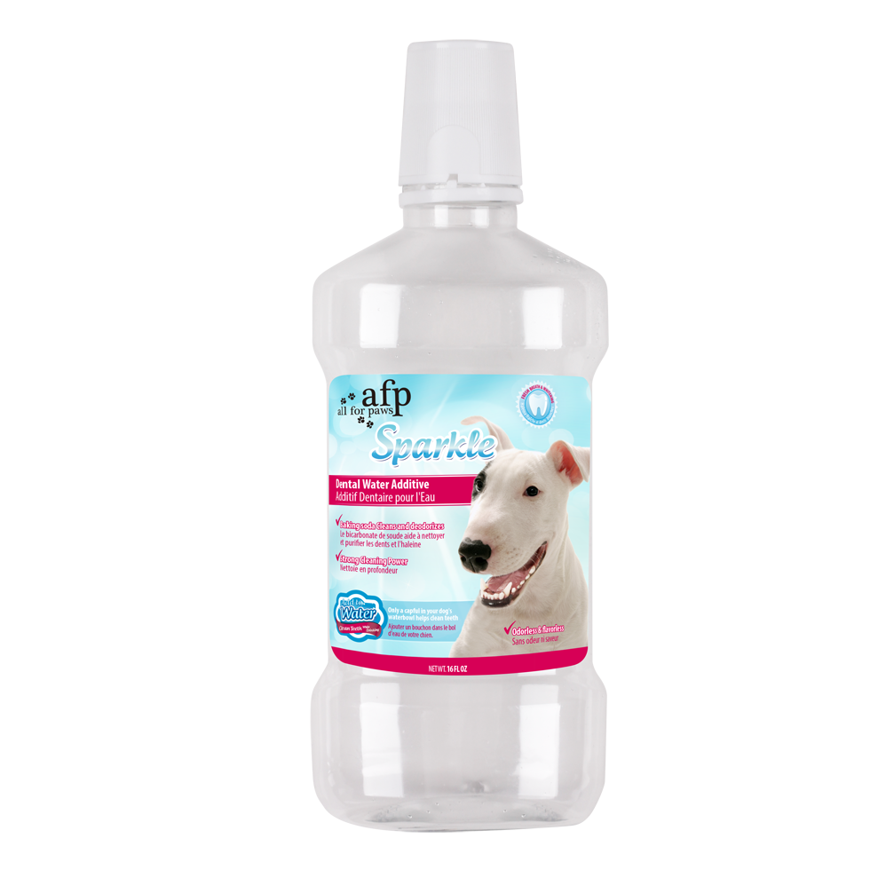 AFP Sparkle Dental Water Additive 475 ml pour chiens