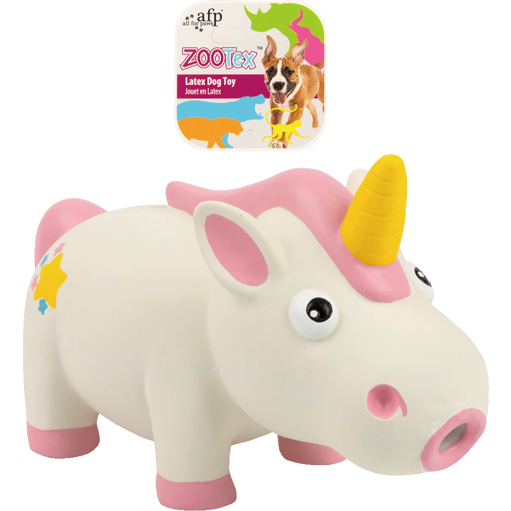AFP ZooTex Penelope the Unicorn jouet pour chien taille L