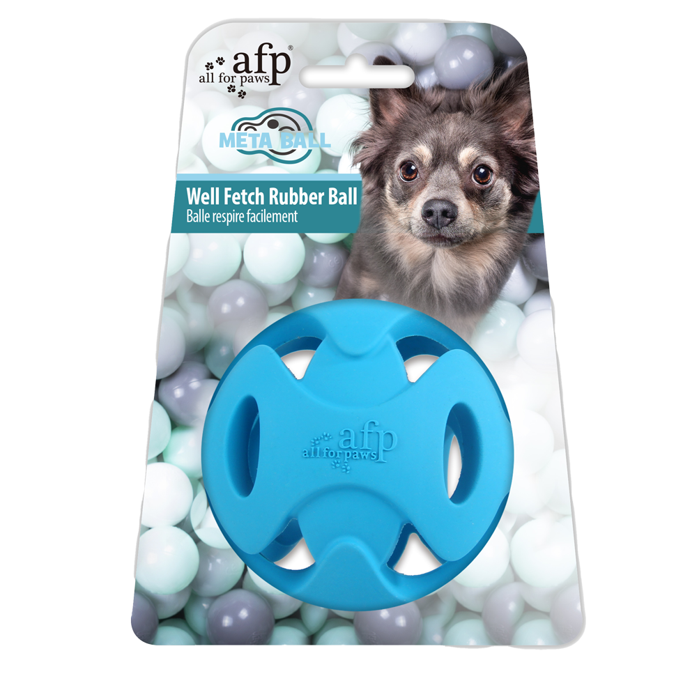 AFP Meta Ball Well Fetch Ball jouet pour chien 6,3 cm