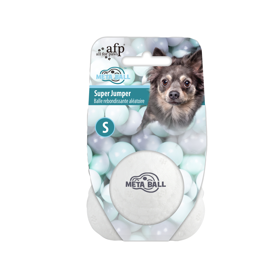 AFP Meta Ball Super Jumper jouet pour chien taille S 6,3 cm