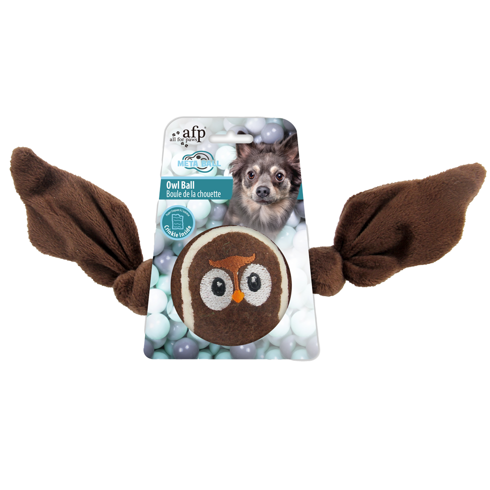 AFP Meta Ball Ball Hibou jouet pour chien