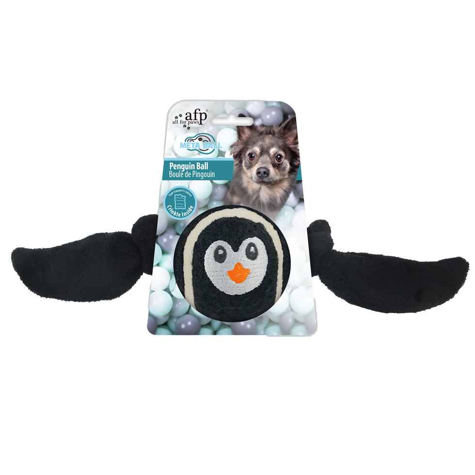 AFP Meta Ball Ball Pingouin jouet pour chien