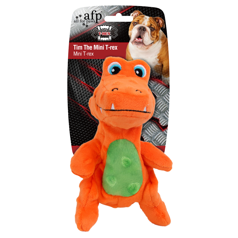 AFP My T-Rex Tim the Mini T-Rex jouet pour chien taille S