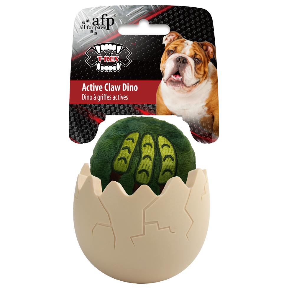 AFP My T-Rex Dino Claw jouet pour chien