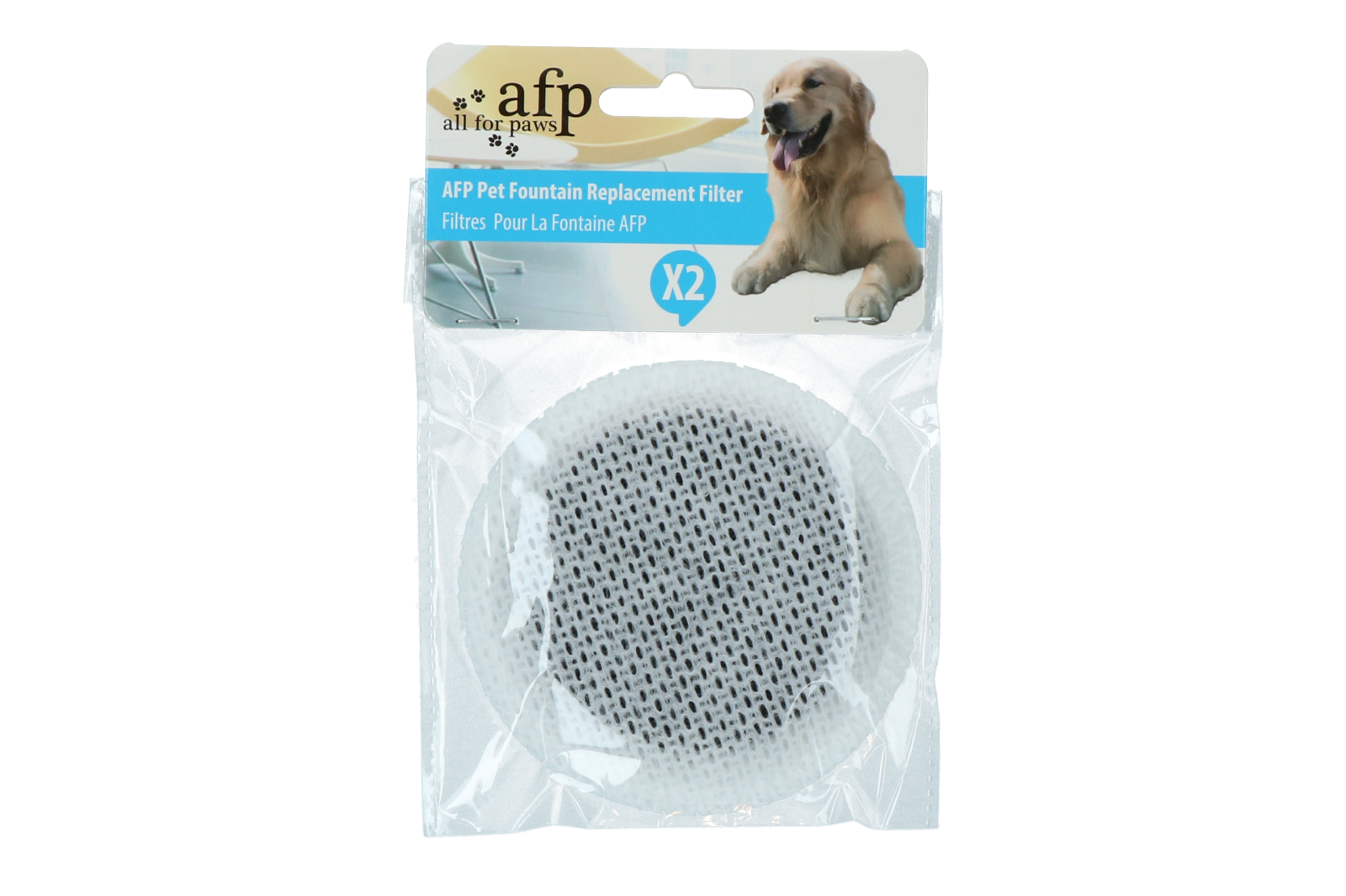 AFP Lifestyle 4 Pets filtres de rechange pour fontaine à eau lot de 2