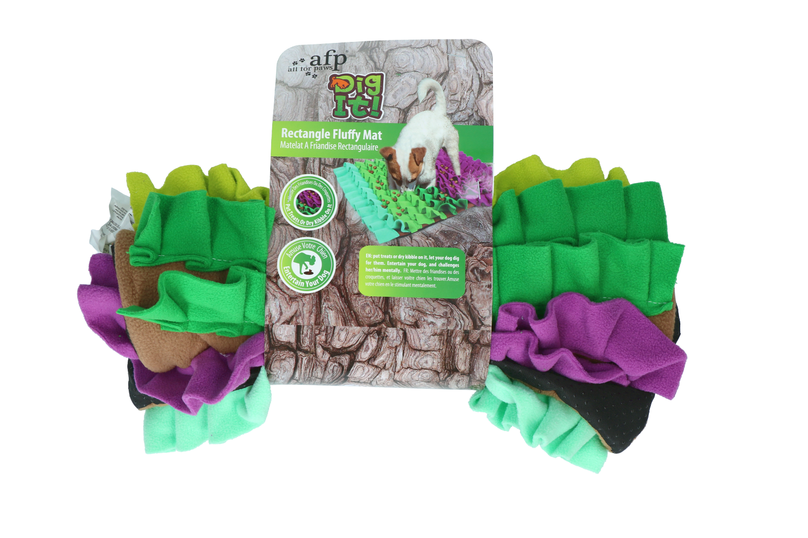 AFP Dig It Rectangle Fluffy Mat snuffelmat 52 x 52 cm