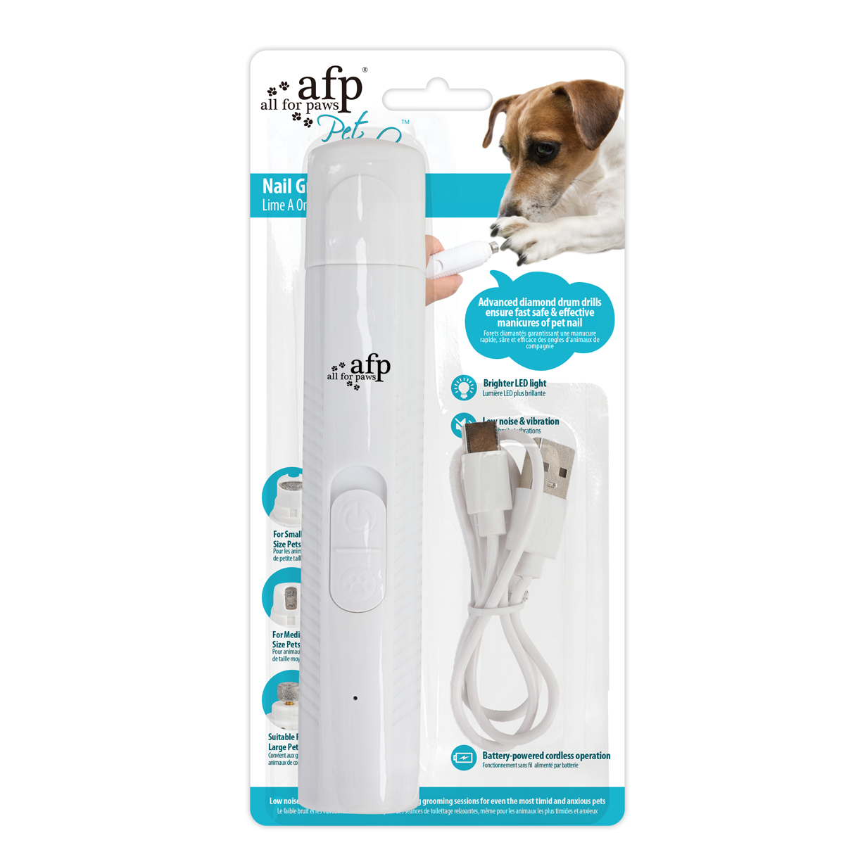 AFP Pet Salon Nail Grinder Krallenschleifer für Haustiere