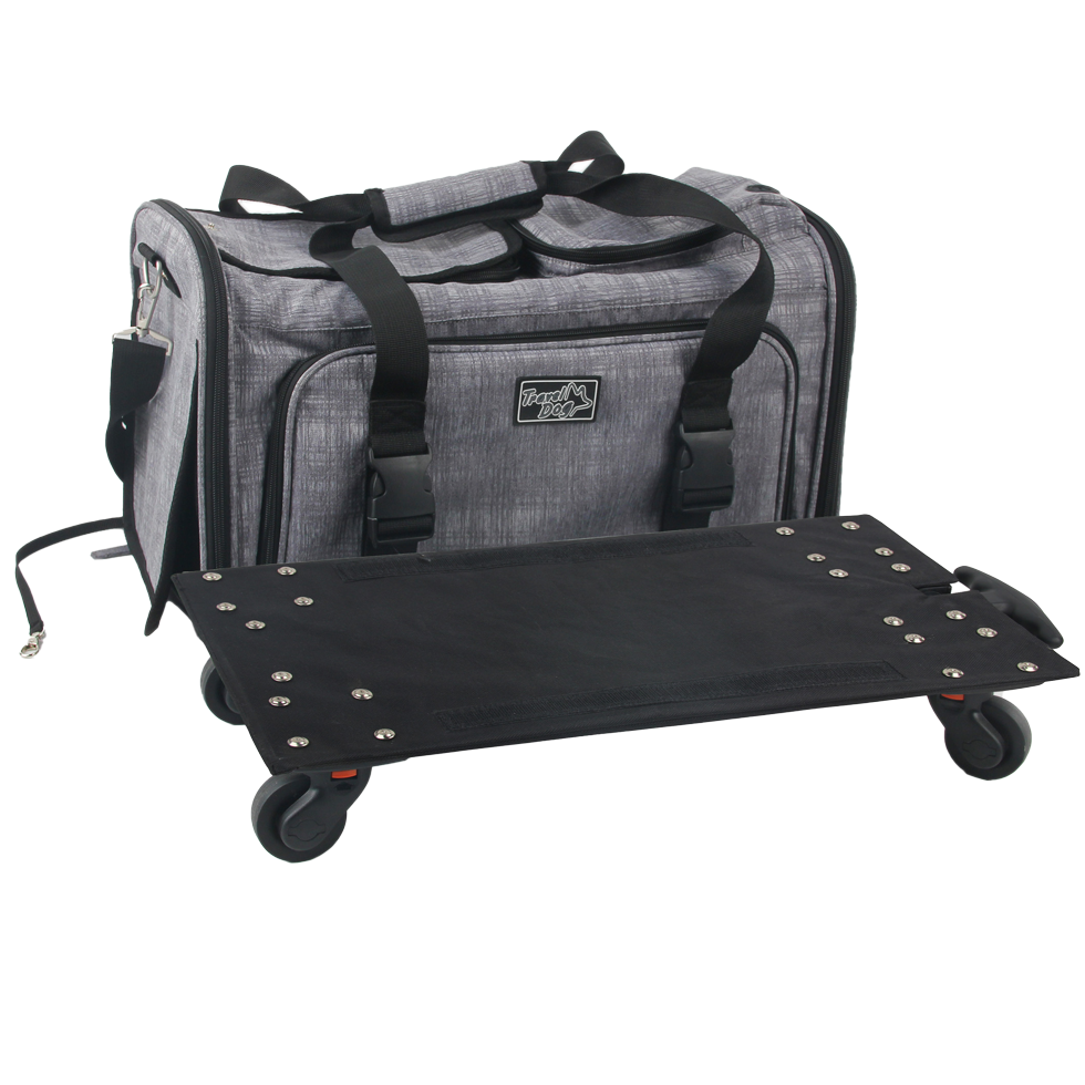 AFP Travel Dog Rolling Pet Carrier reistas op wieltjes voor honden