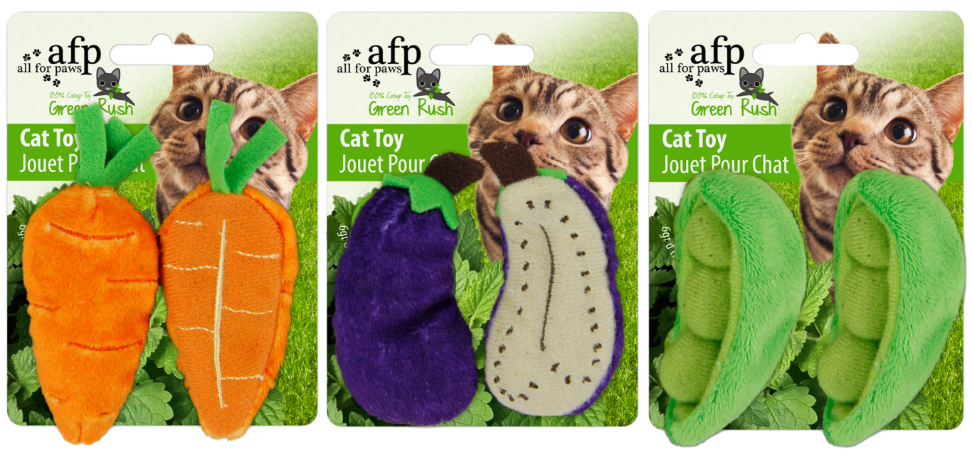AFP Green Rush All Natural kattenspeelgoed met catnip