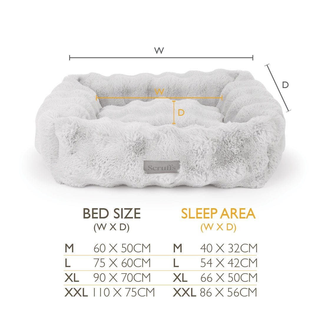 Alpine Box Bed - Champagne / XXL - 110 x 75 x 18 cm