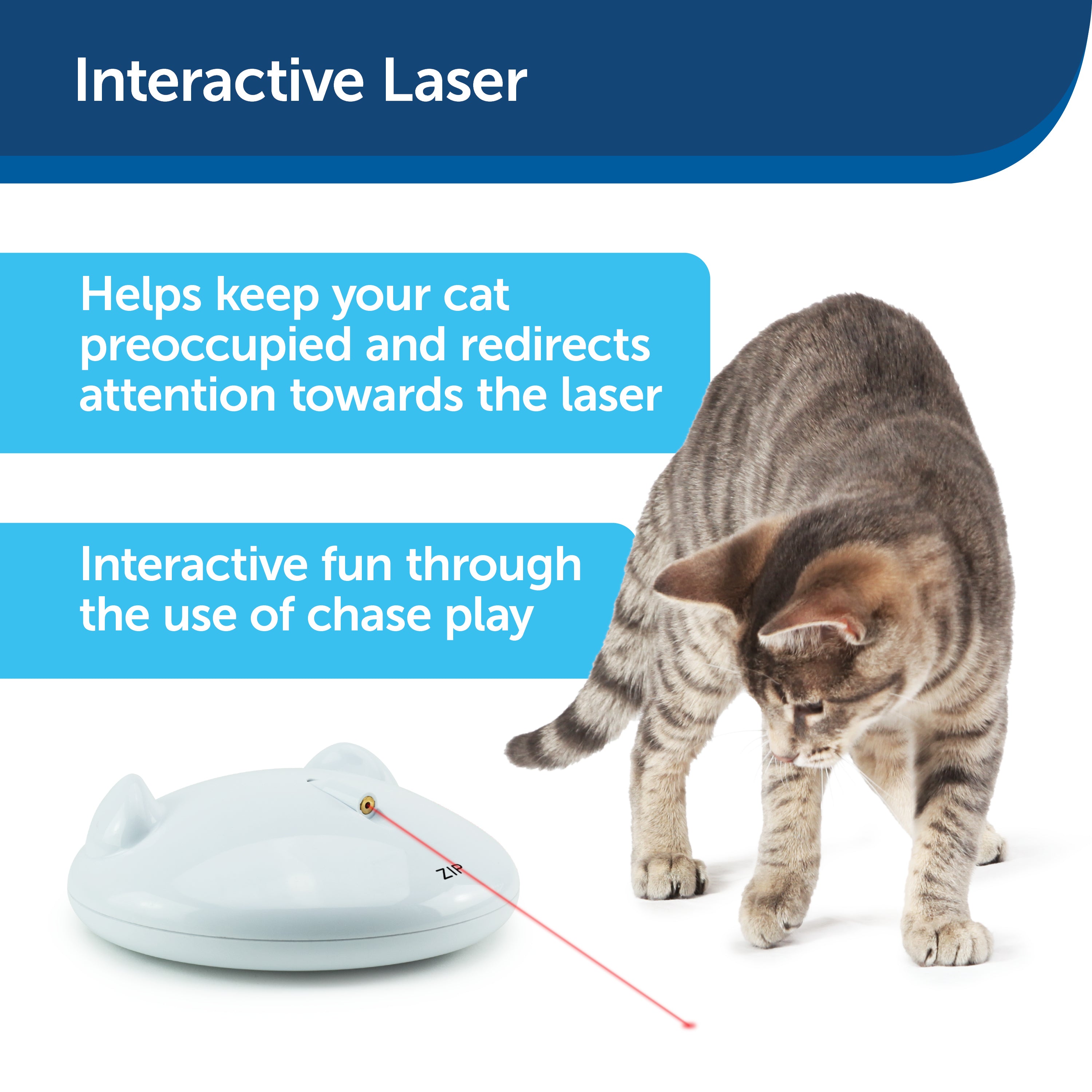 ZIP Automatisches Laser-Spielzeug