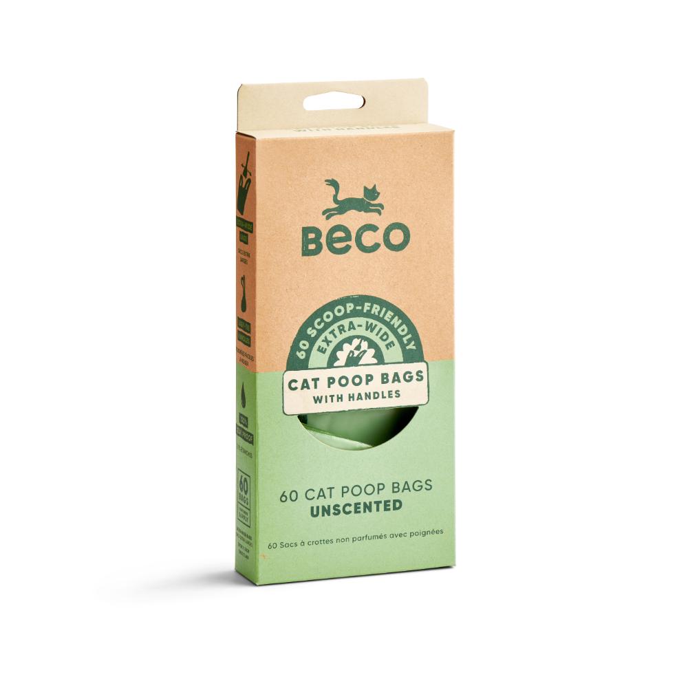 Cat Poop Bags - Unscented (60)