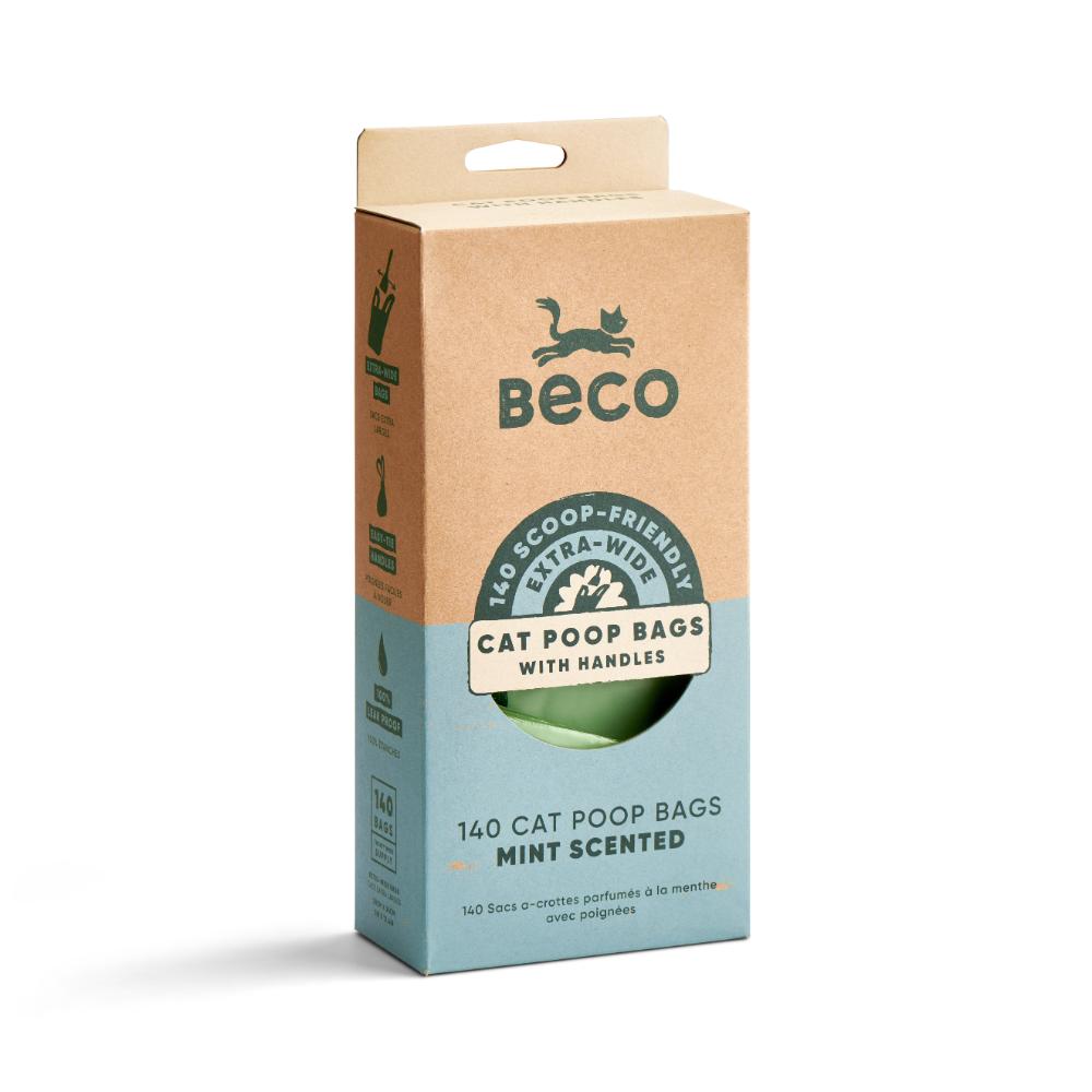 Cat Poop Bags - Scented with Handles (140)