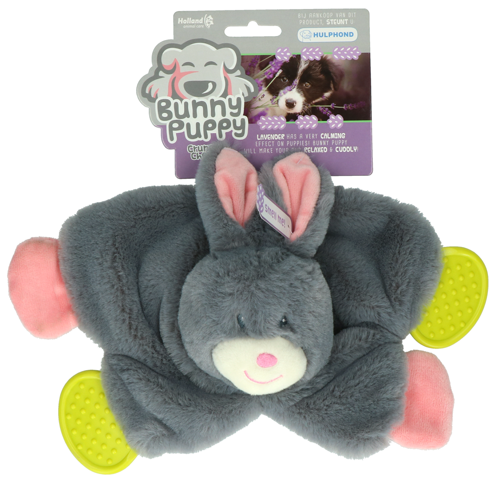 Bunny Puppy Kuschelhase Crunchy Chew Plüsch Hundespielzeug