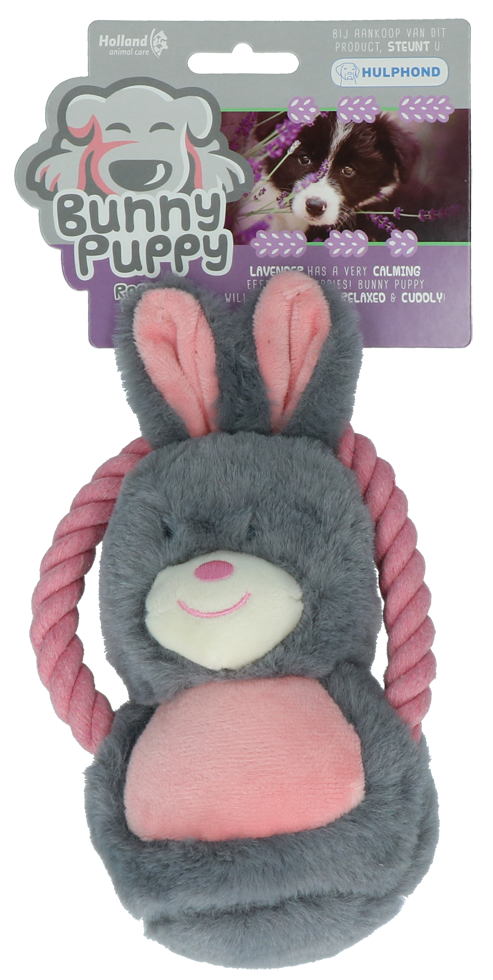 Bunny Puppy Lapin doudou Ropey Swing peluche pour chien