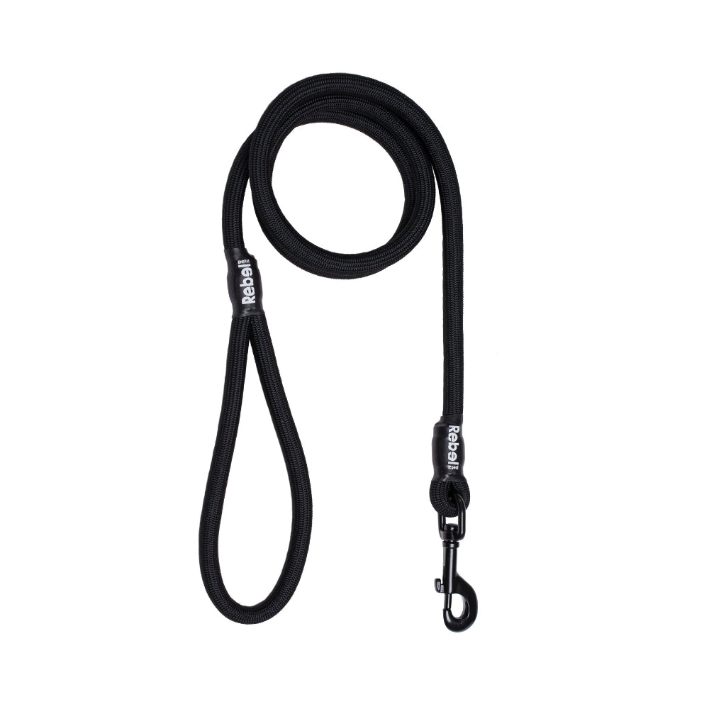 Rebel Petz Basic hondenriem polypropeen/nylon S 140 cm