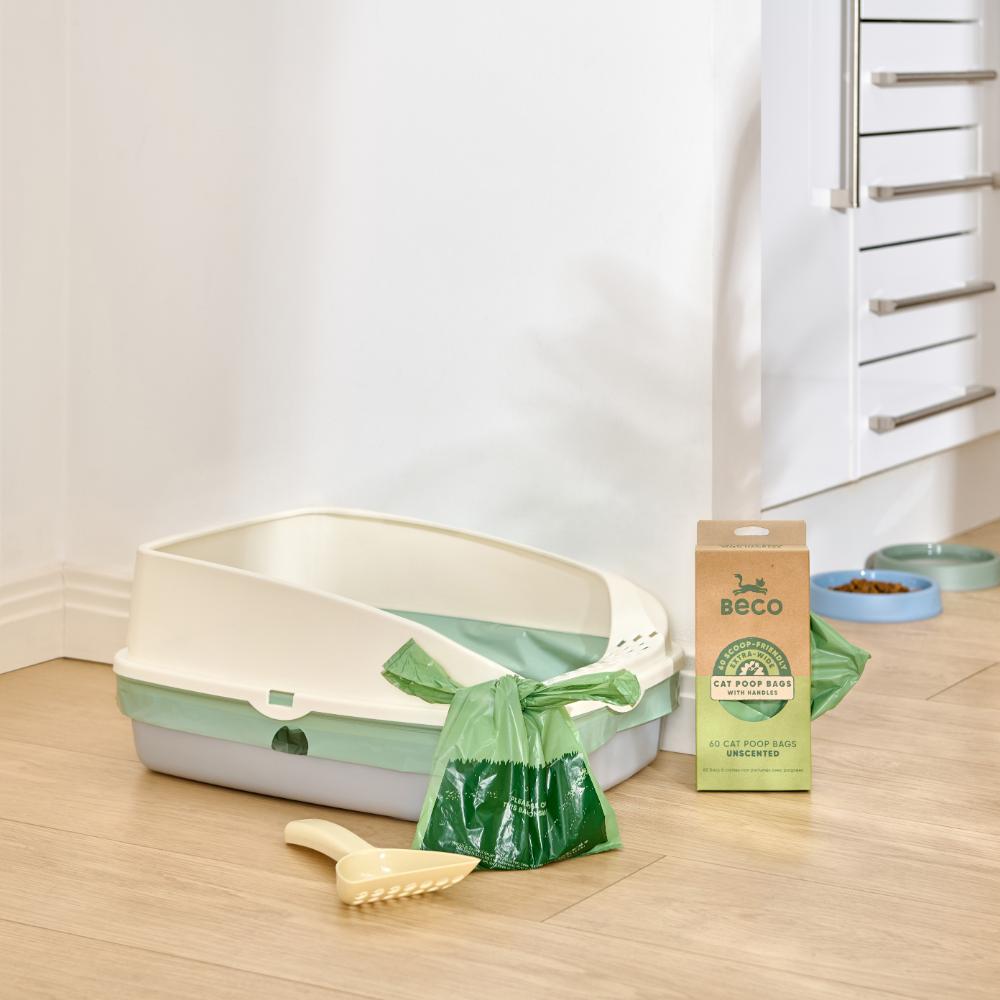 Cat Poop Bags - Unscented (60)
