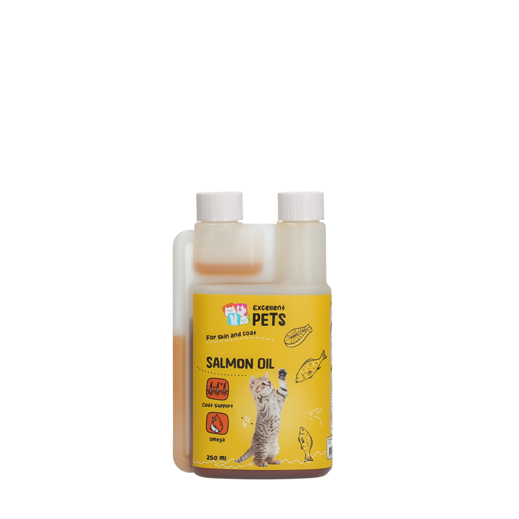 Excellent Pets Zalmolie voor katten 250 ml