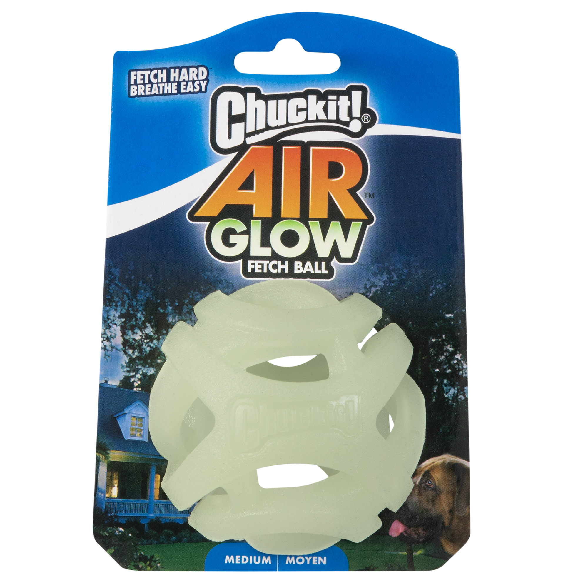 Chuckit! Air Glow Fetch Ball M lichtgevende apporteerbal