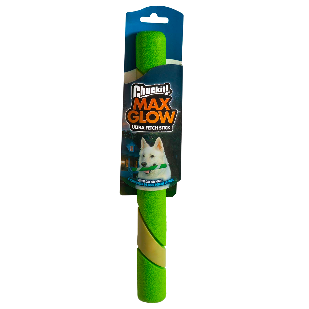 Chuckit! Max Glow Ultra Fetch Stick lichtgevende apporteerstick