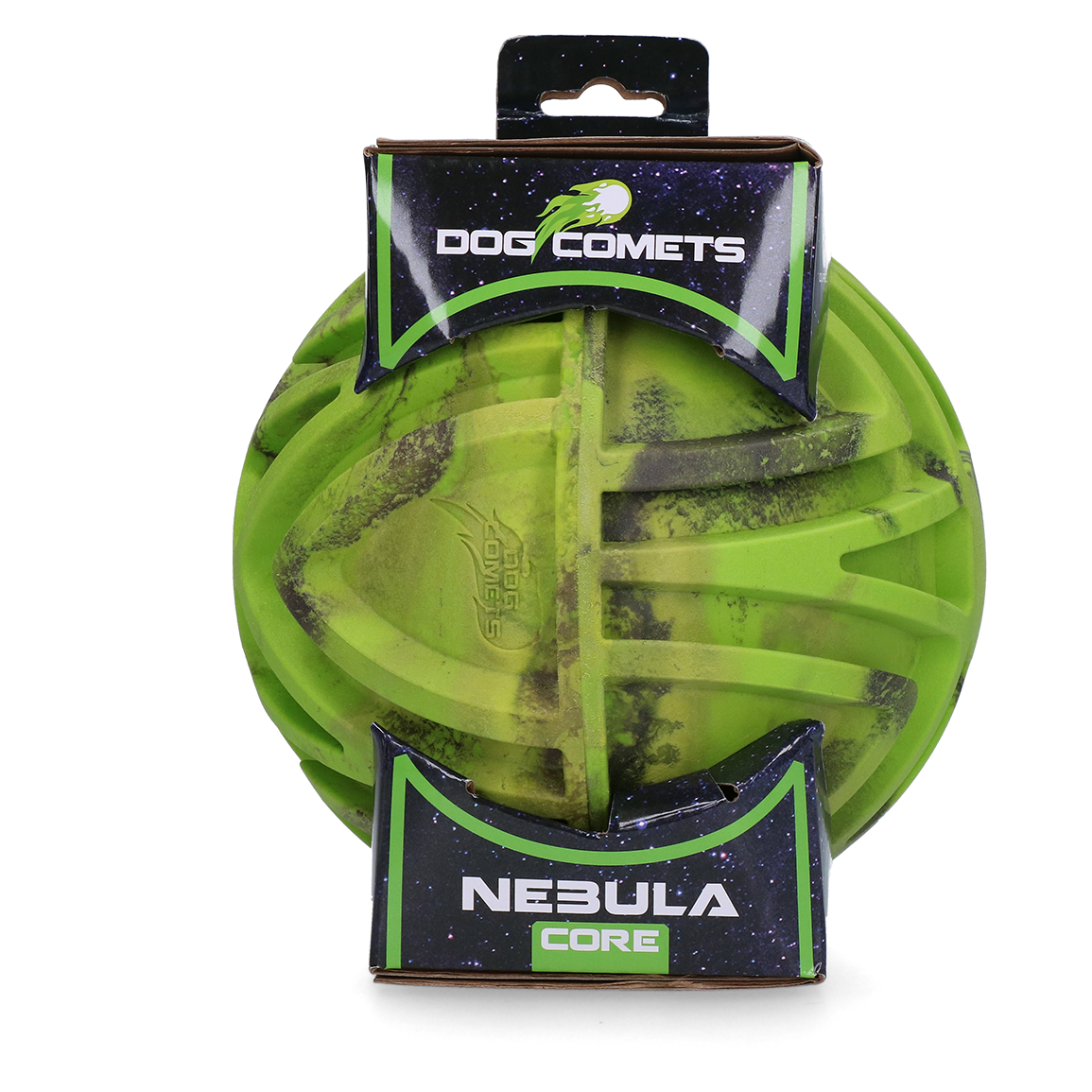 Dog Comets Nebula Core balle de rapport Vert 18 cm