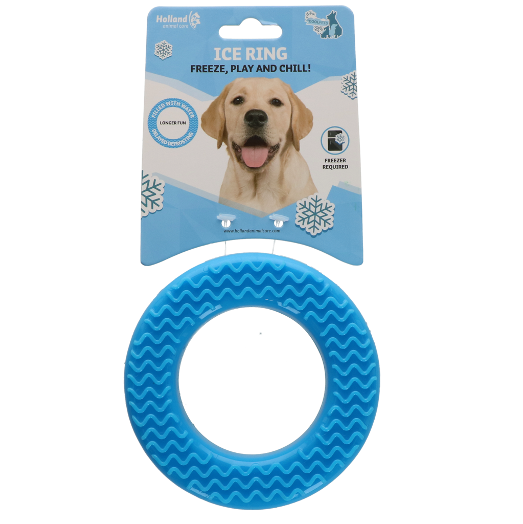 Coolpets Ice Ring kühlendes Hundespielzeug