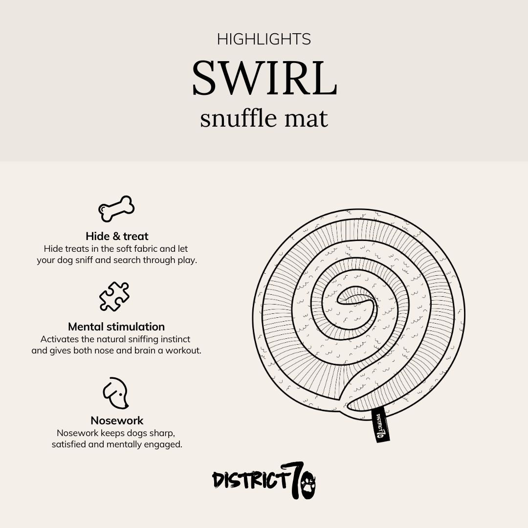 District 70 SWIRL snuffelmat