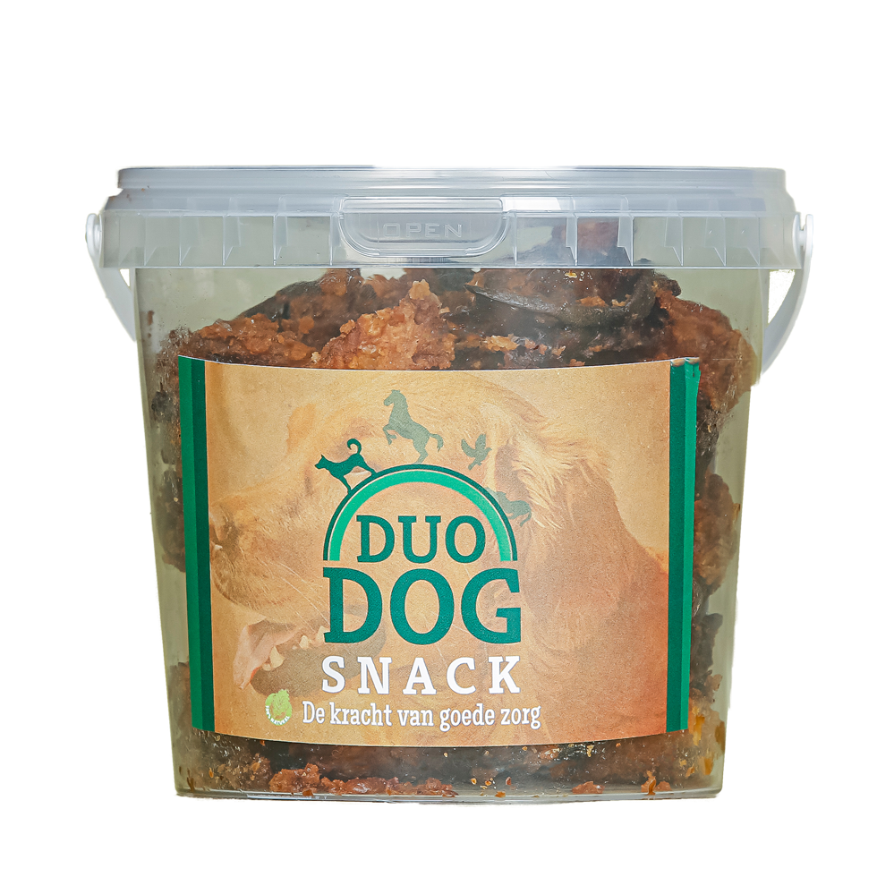 DUO DOG Friandises pour chien Graisse de cheval 100% hypoallergénique Riche en vitamines