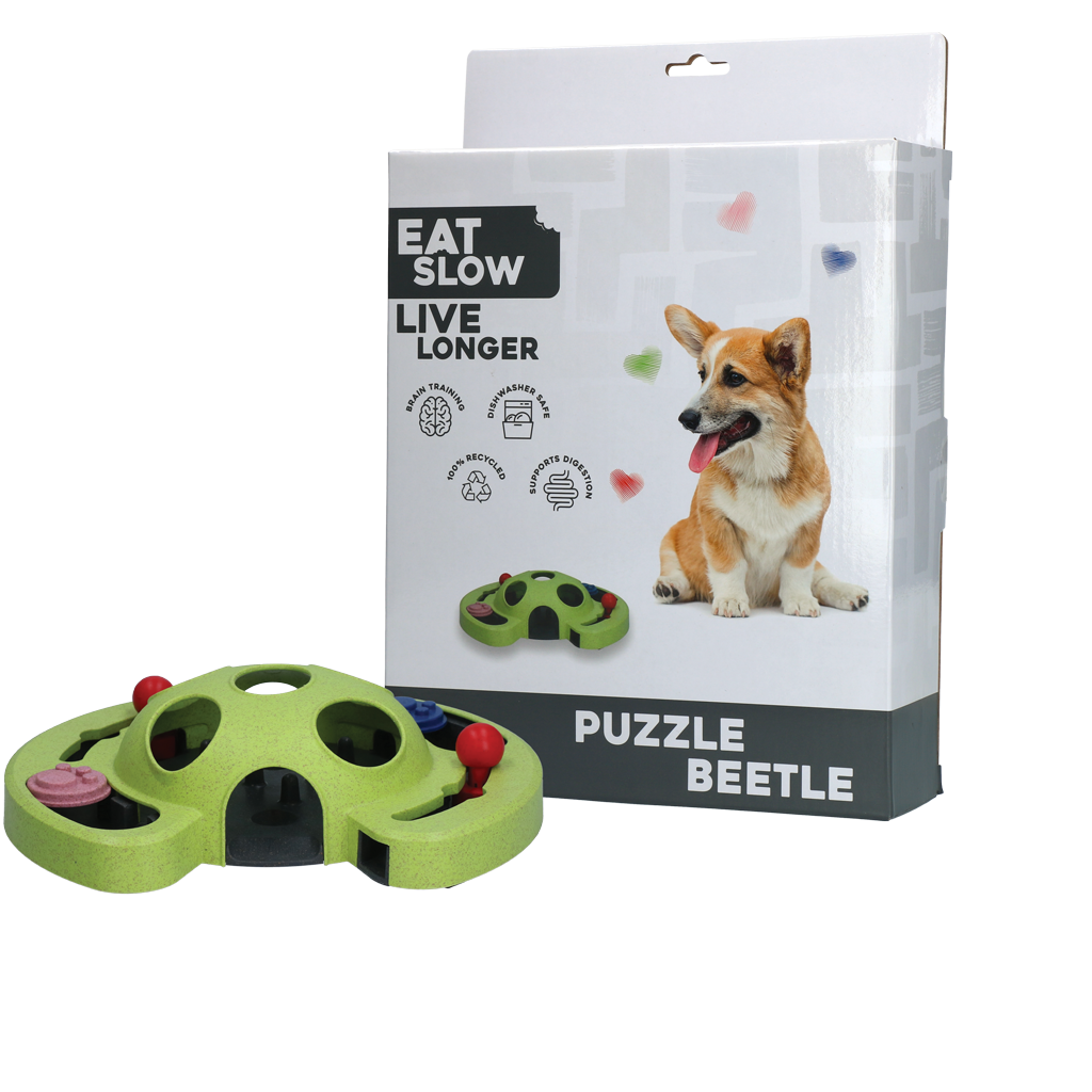 Eat Slow Live Longer Futterpuzzle Beetle