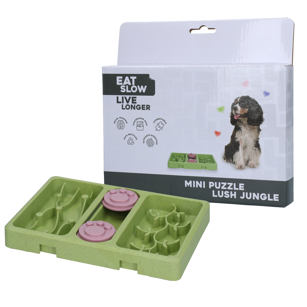 Eat Slow Live Longer Mini Futterpuzzle Lush Jungle