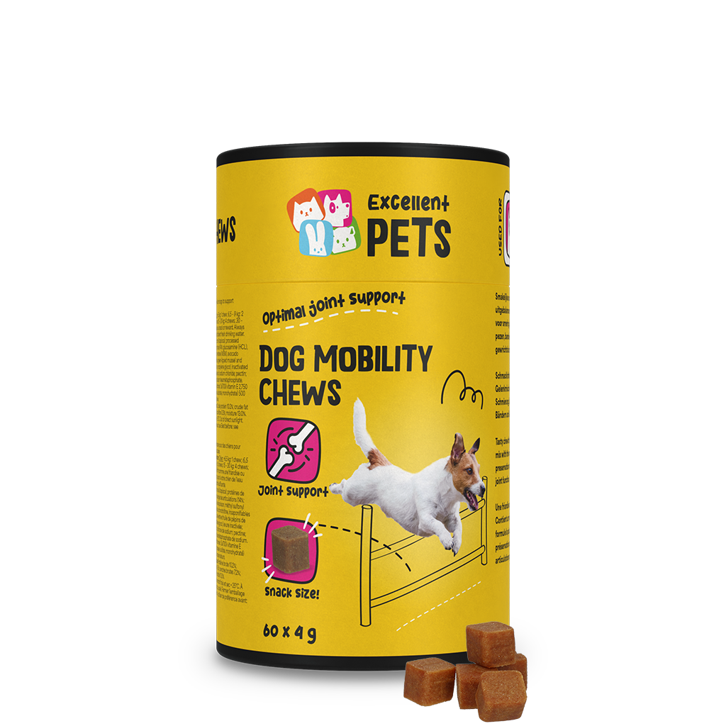 Excellent Pets Dog Mobility Soft Chews 60 pièces