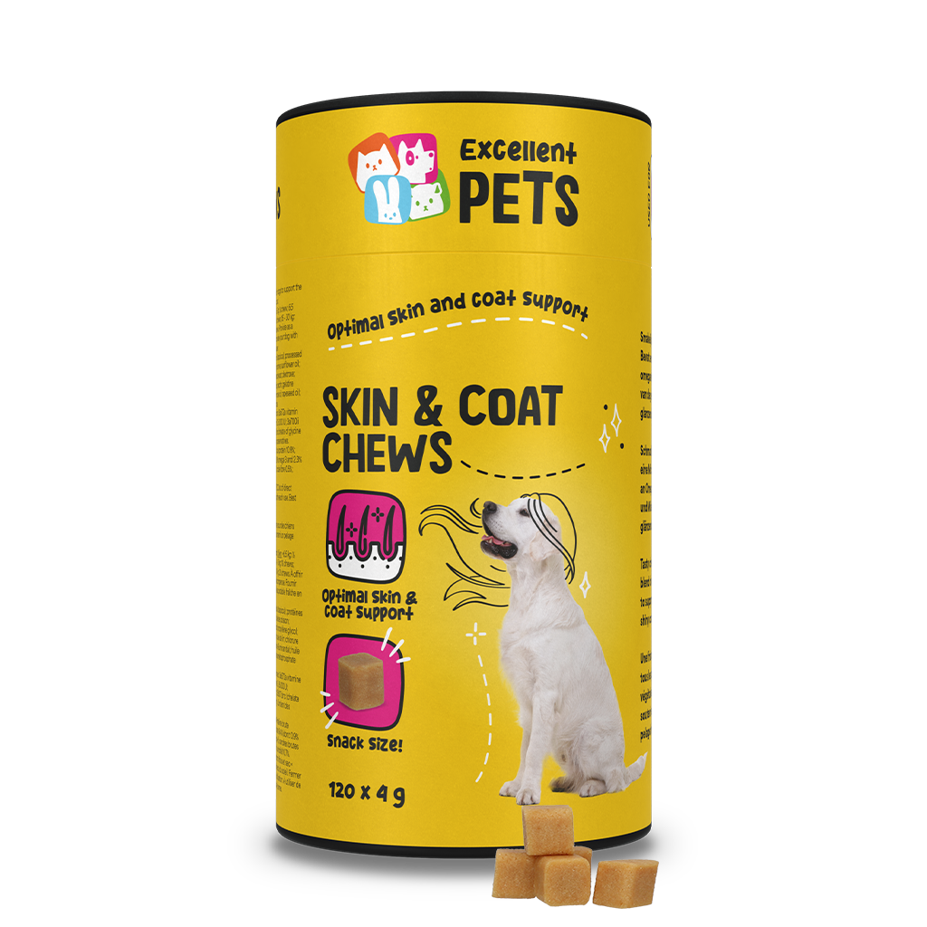 Excellent Pets Skin & Coat Soft Chews 120 Stück