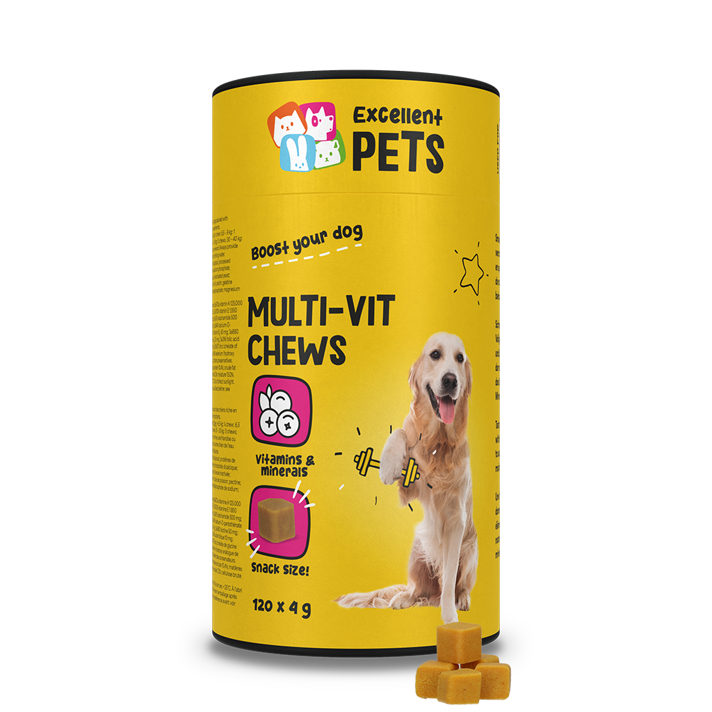 Excellent Pets Multi-Vit Soft Chews 120 Stück