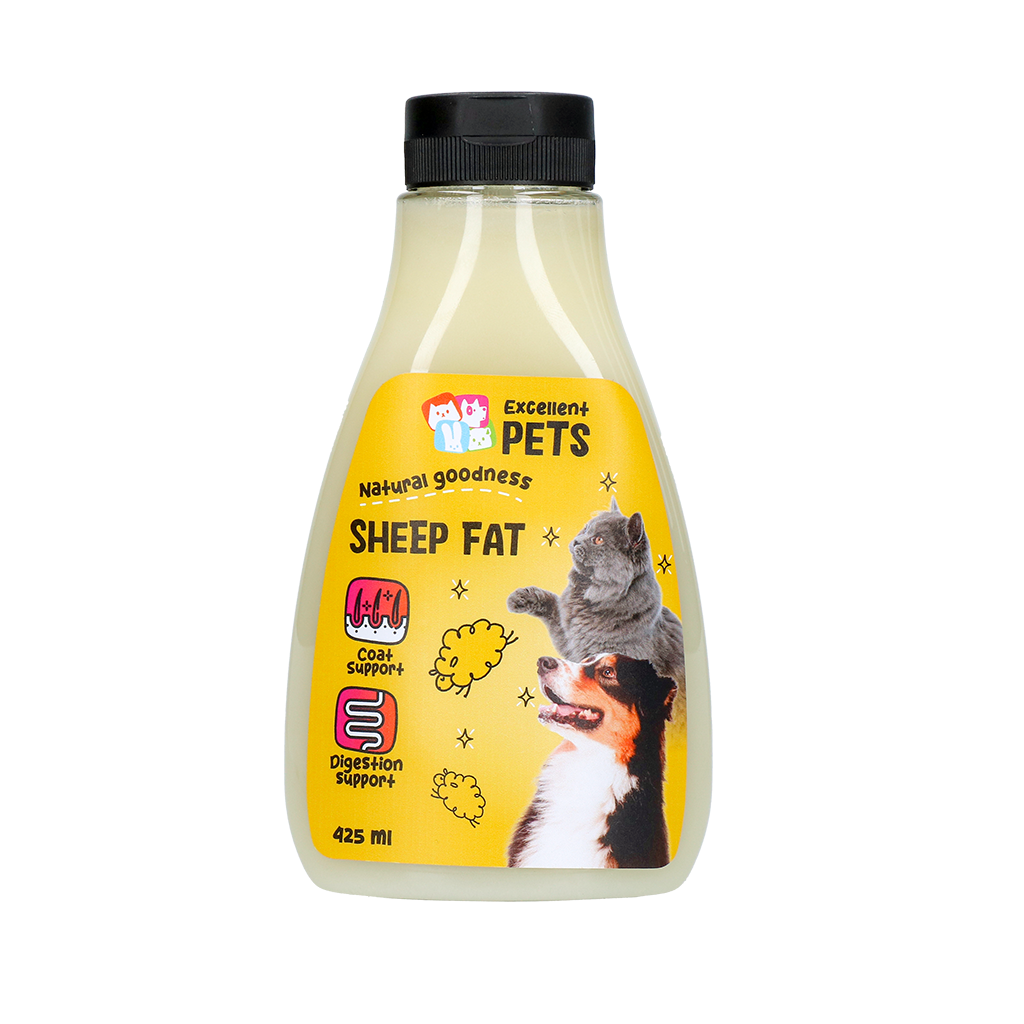 Excellent Pets Sheep Fat Schafsfett für Hunde und Katzen 425 ml