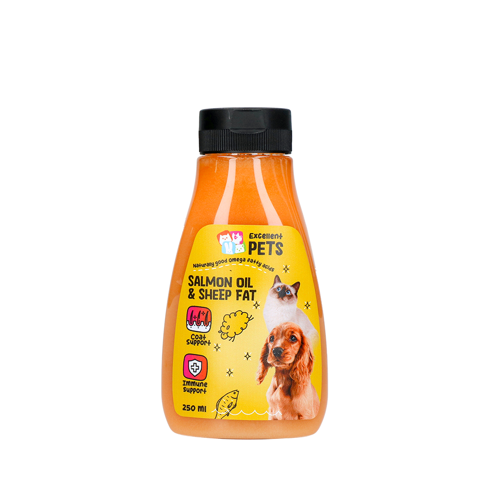 Excellent Pets Salmon Oil & Sheep Fat Lachsöl und Schafsfett 250 ml