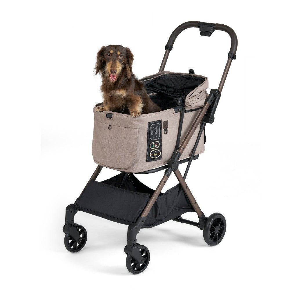 FikaGo Free to Go 2.5 buggy aluminium 81x49x102 cm