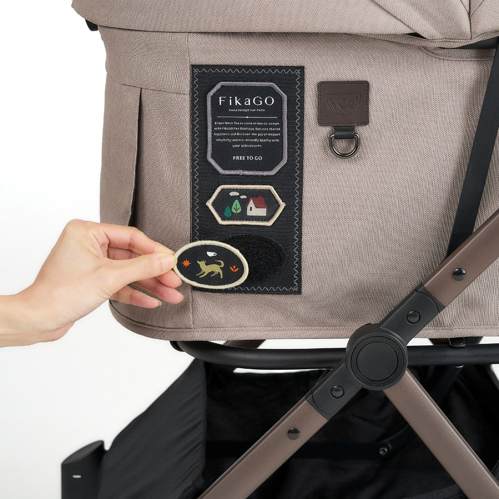 FikaGo Free to Go 2.5 buggy aluminium 81x49x102 cm