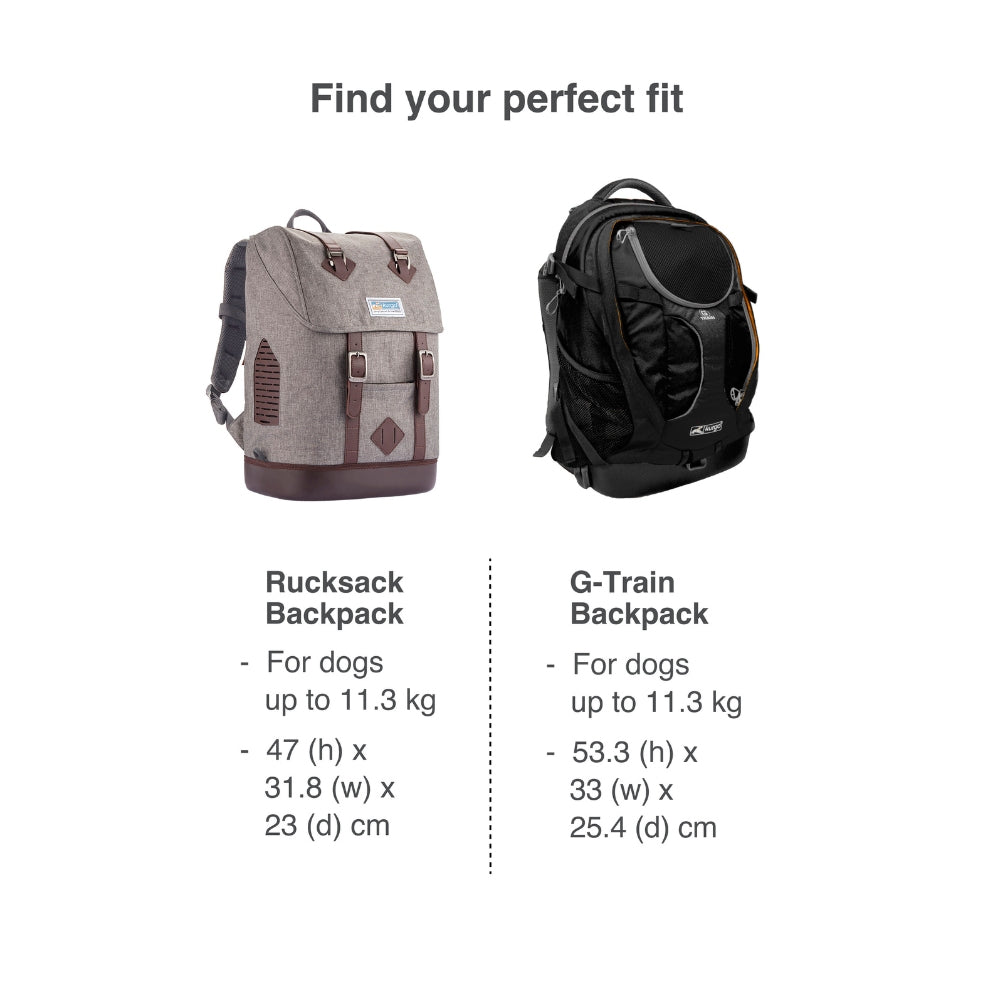 G-Train Hundeträger-Rucksack – Rot