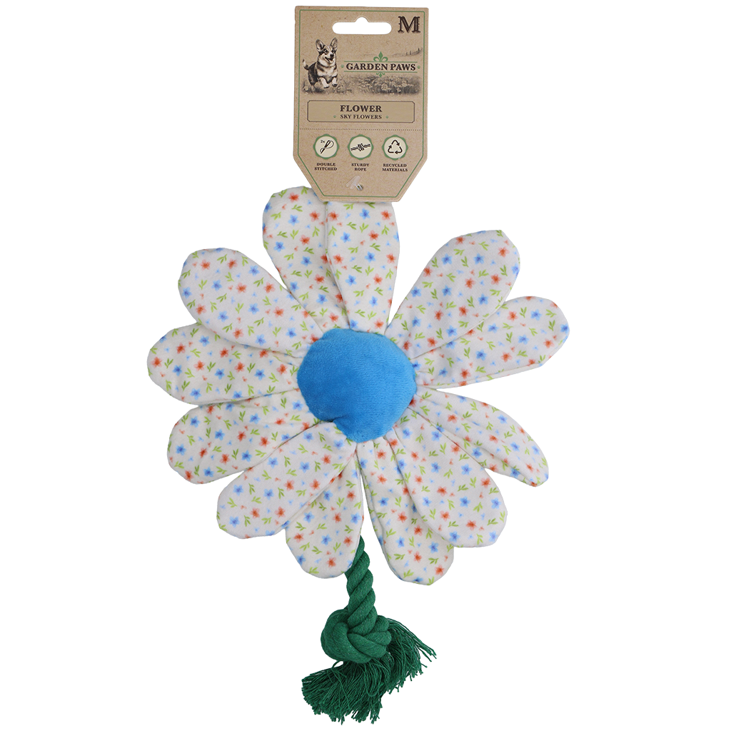 Garden Paws Flower Sky Flowers hondenspeelgoed maat M