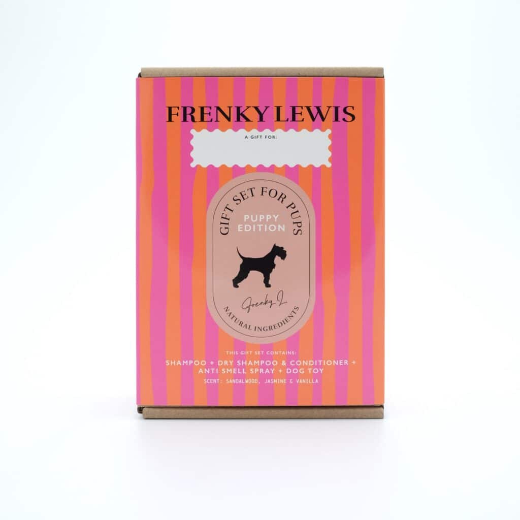 Frenky Lewis Puppy Gift Set hond verzorgingsproduct 200/150/100 ml